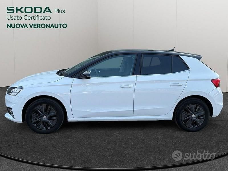 Usata Skoda Fabia Style 80 CV (58 kW) 2024 Bianco Utilitaria