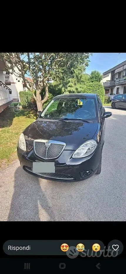 Usata Lancia Ypsilon 60 CV (44 kW) 2009 Nero Utilitaria