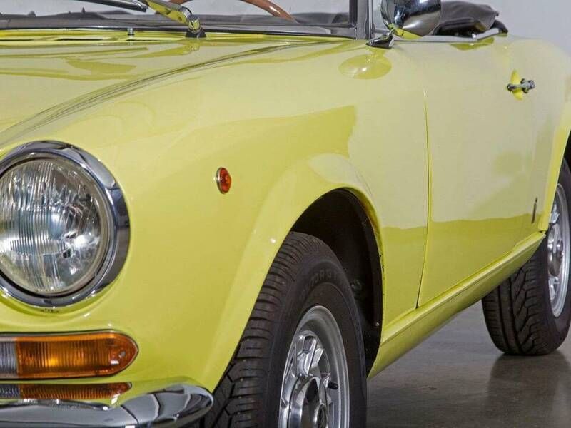Usata Fiat 124 Spider 90 CV (66 kW) 1967 Giallo Cabrio