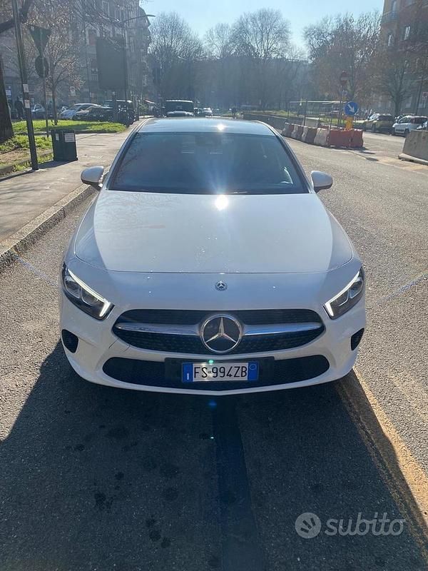 Usata Mercedes A180 116 CV (85 kW) 2018 Bianco Utilitaria