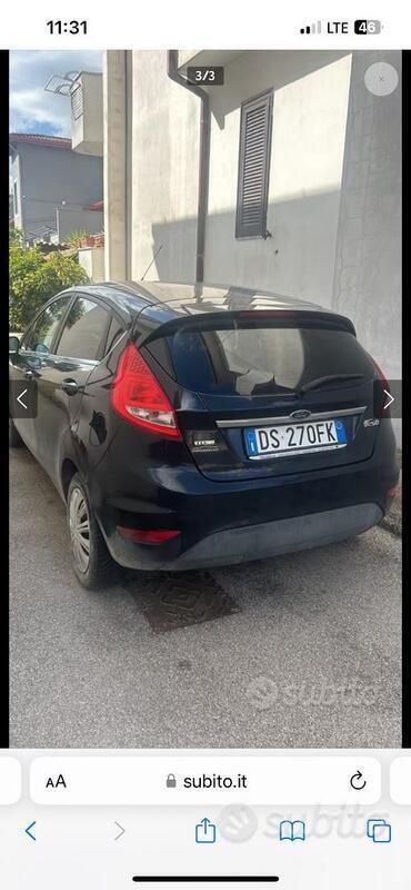 Nero Usata 2009 Ford Fiesta Due volumi | 2500 € - Immagine 1/3