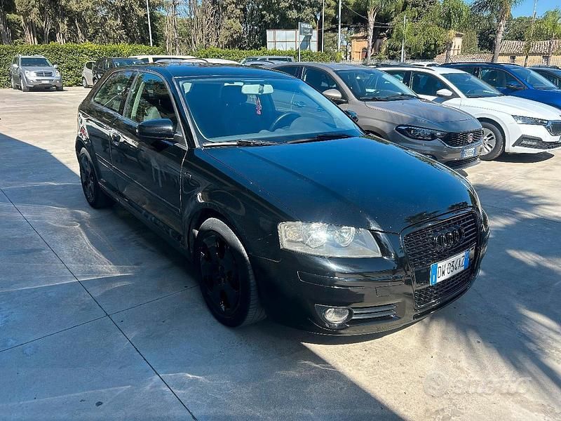 Usata Audi A3 Ambiente 143 CV (105 kW) 2006 Nero Utilitaria