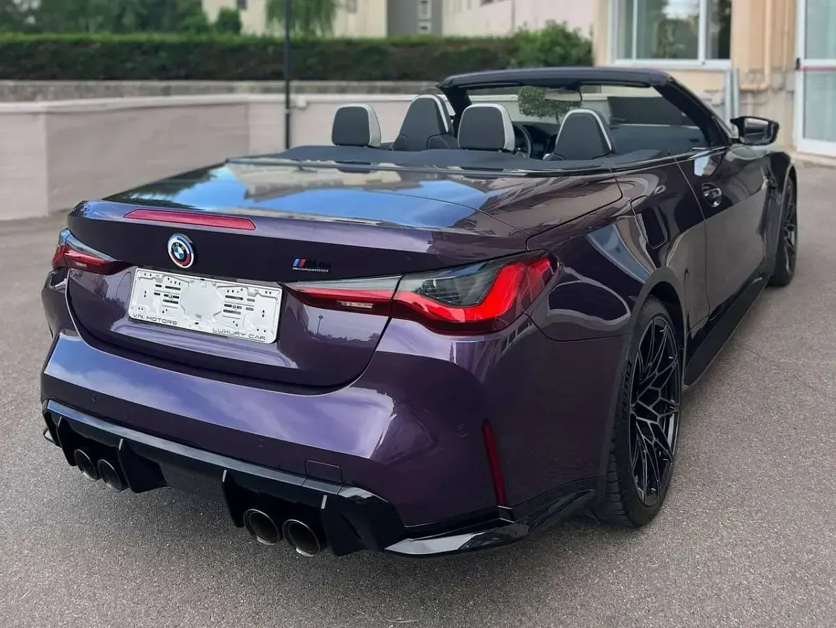 Usata BMW M4 Cabriolet Competition Edition 510 CV (375 kW) 2022 Violett daytona Cabrio