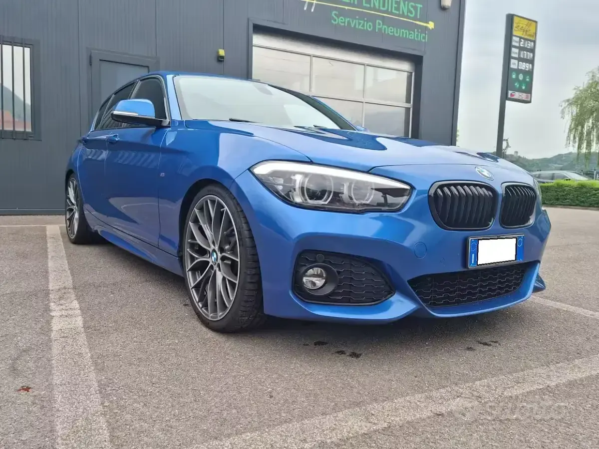 Usata BMW 120 M Sport 184 CV (135 kW) 2017 Bluazzurro Berlina