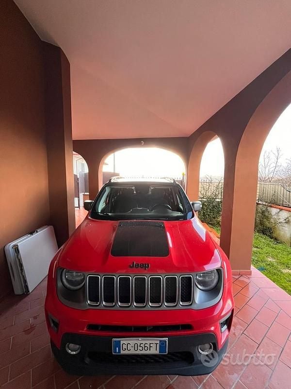 Usata Jeep Renegade Limited 120 CV (88 kW) 2019 Rosso SUV