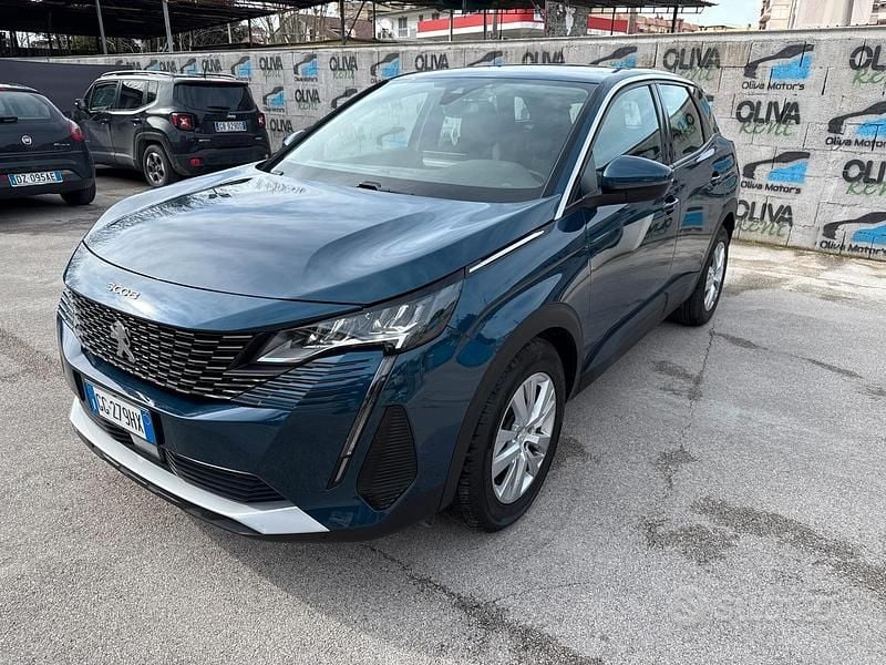 Usata Peugeot 3008 Allure 131 CV (96 kW) 2021 Blu SUV