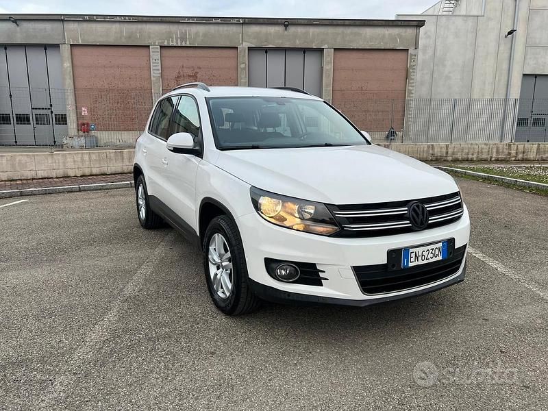 Usata VW Tiguan 110 CV (80 kW) 2012 Bianco SUV