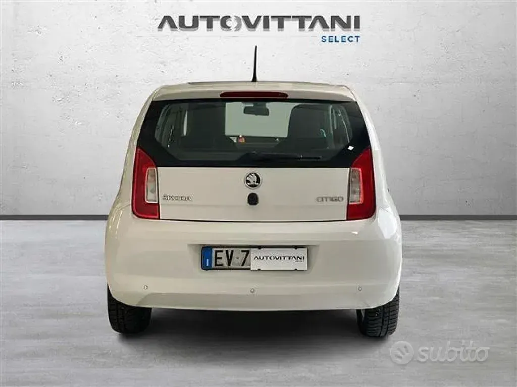 Usata Skoda Citigo Ambition 75 CV (55 kW) 2014 Bianco Utilitaria