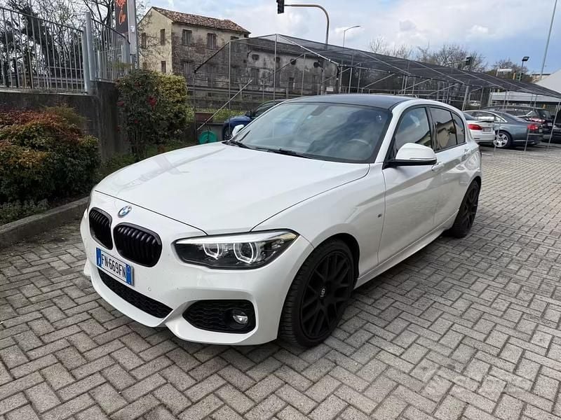 Usata BMW 118 M Sport 150 CV (110 kW) 2018 Bianco Utilitaria