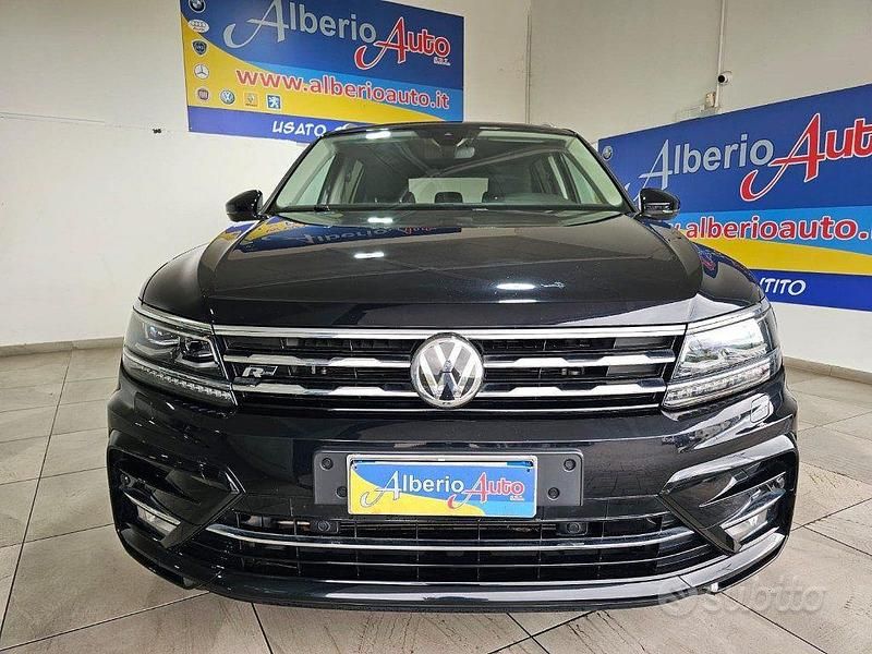 Usata VW Tiguan R 150 CV (110 kW) 2020 Nero SUV