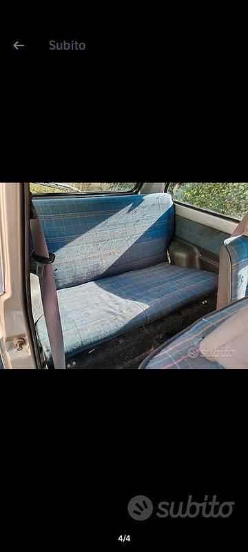 Usata Fiat Panda 4x4 Club 54 CV (39 kW) 1998 Grigio Utilitaria