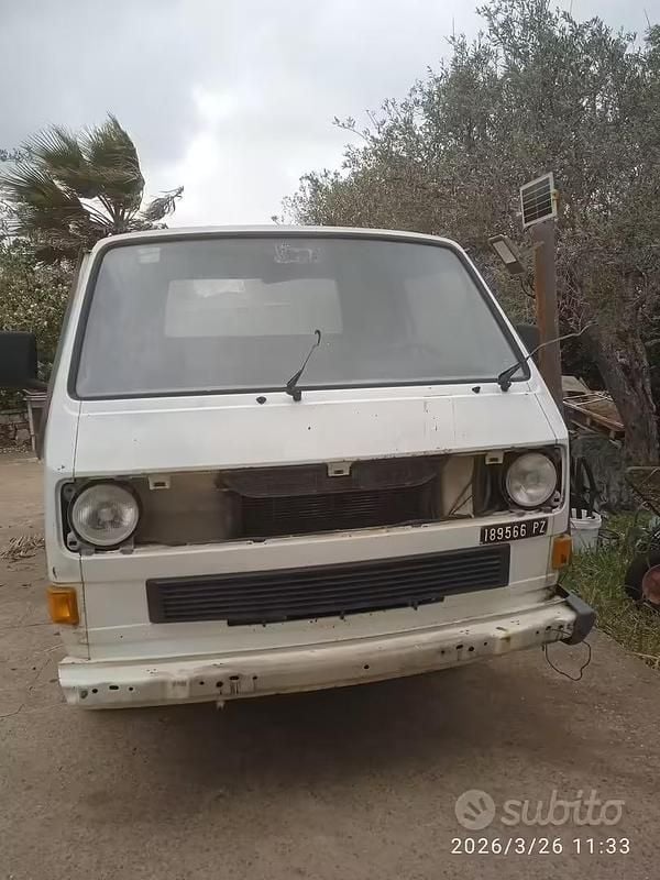 Usata VW T3 1987 Bianco Furgone