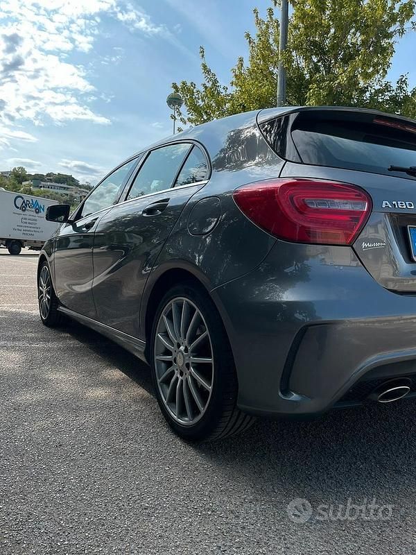 Usata Mercedes A180 2014 Grigio Berlina