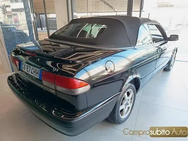 Usata Saab 9-3 Cabriolet 131 CV (96 kW) 1999 Nero Cabrio