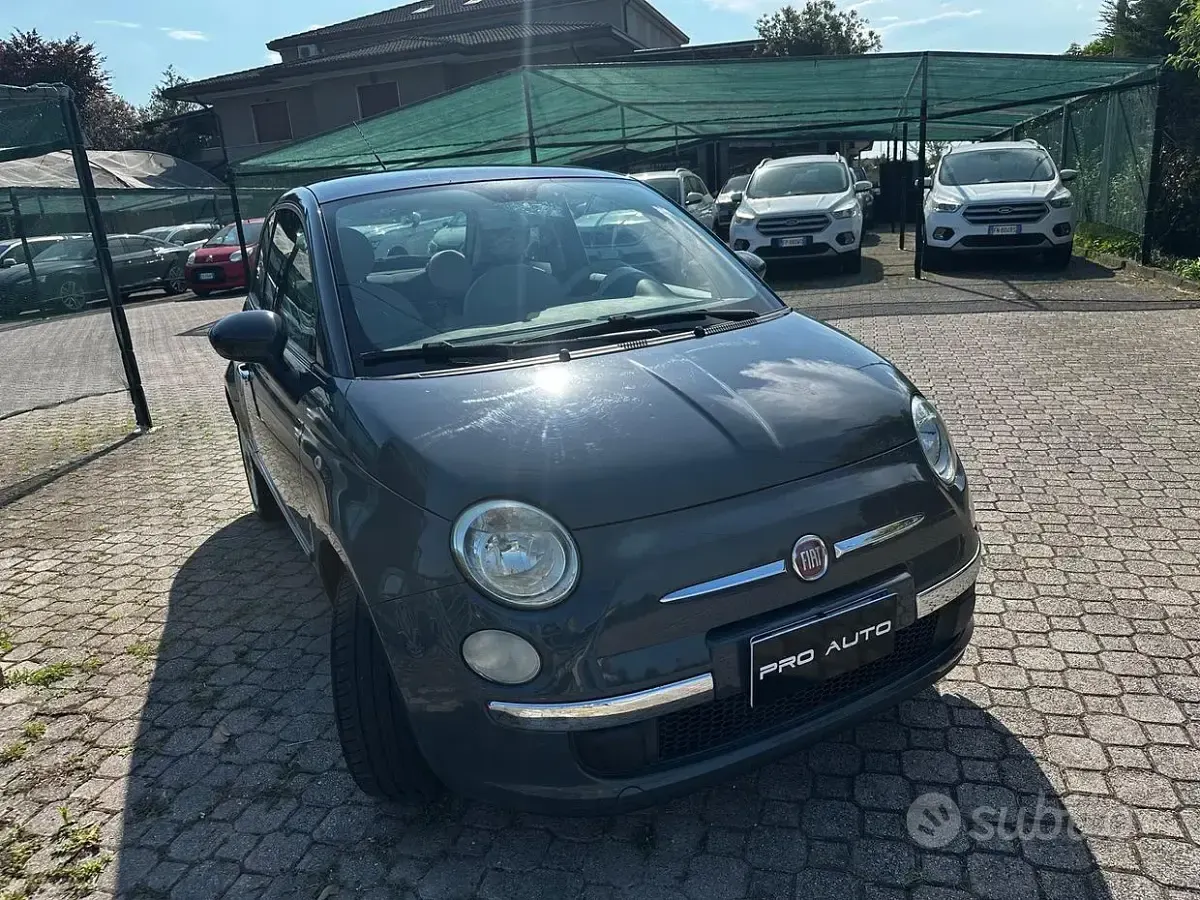 Usata Fiat 500 Lounge 69 CV (50 kW) 2010 Nero Berlina