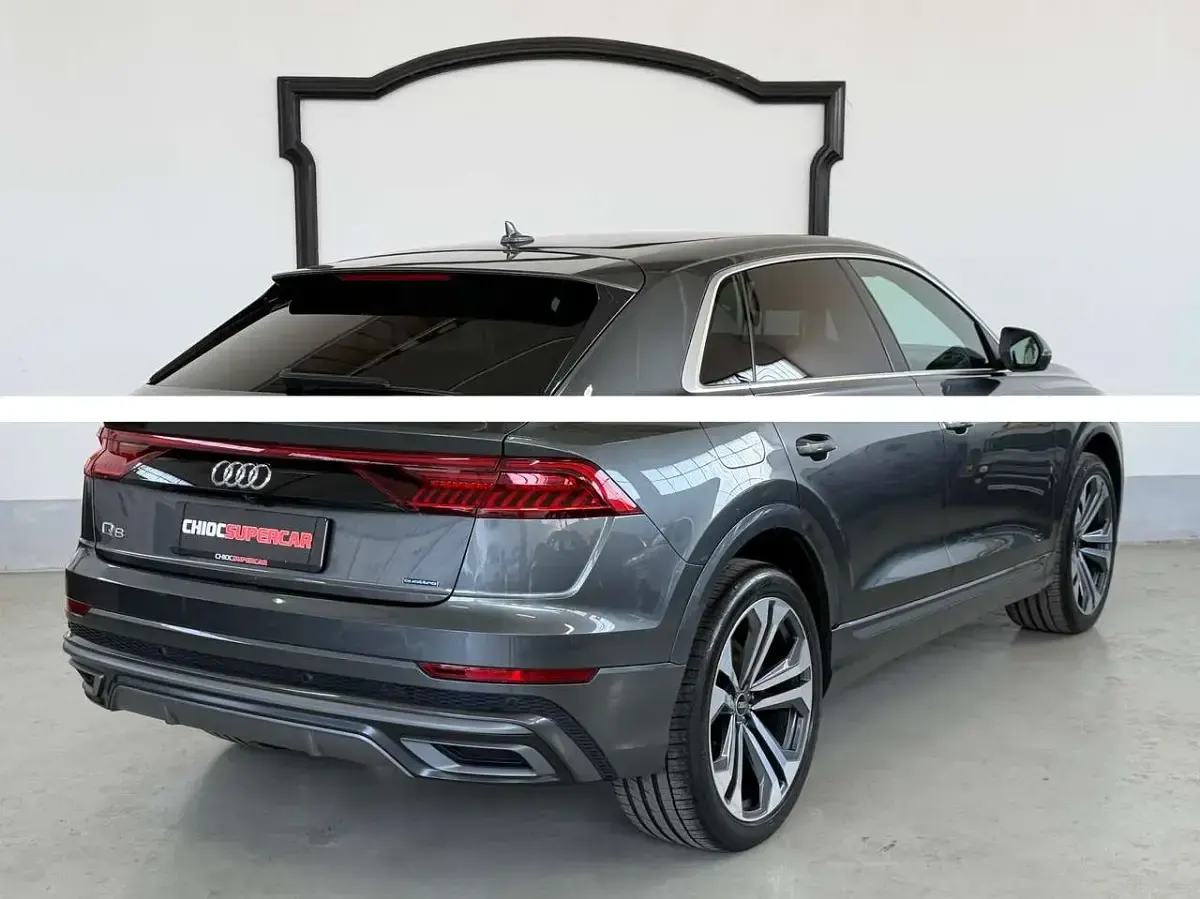 Usata Audi Q8 S-Line 286 CV (210 kW) 2022 Grigio daytona SUV