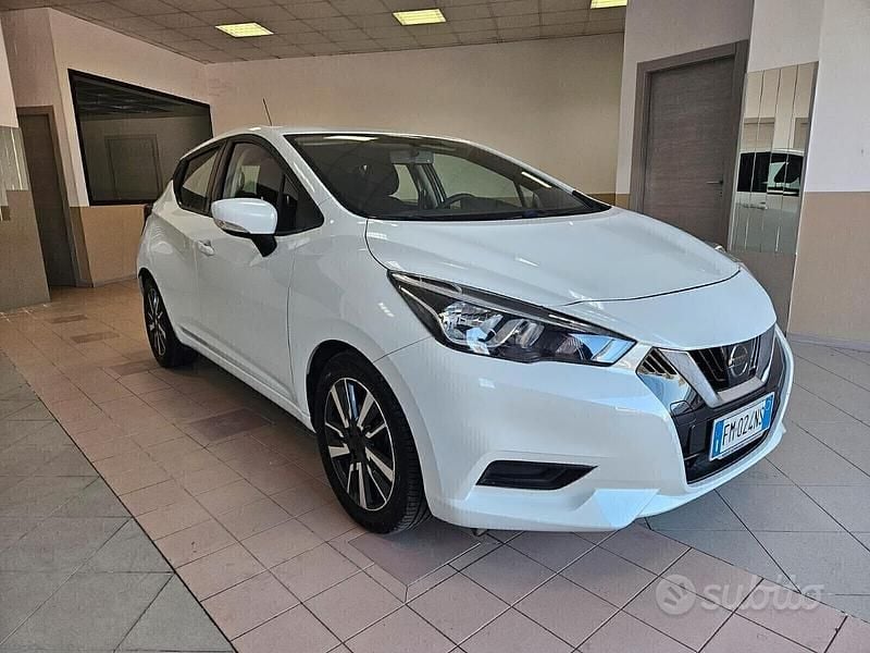 Usata Nissan Micra Visia+ 90 CV (66 kW) 2017 Bianco Utilitaria