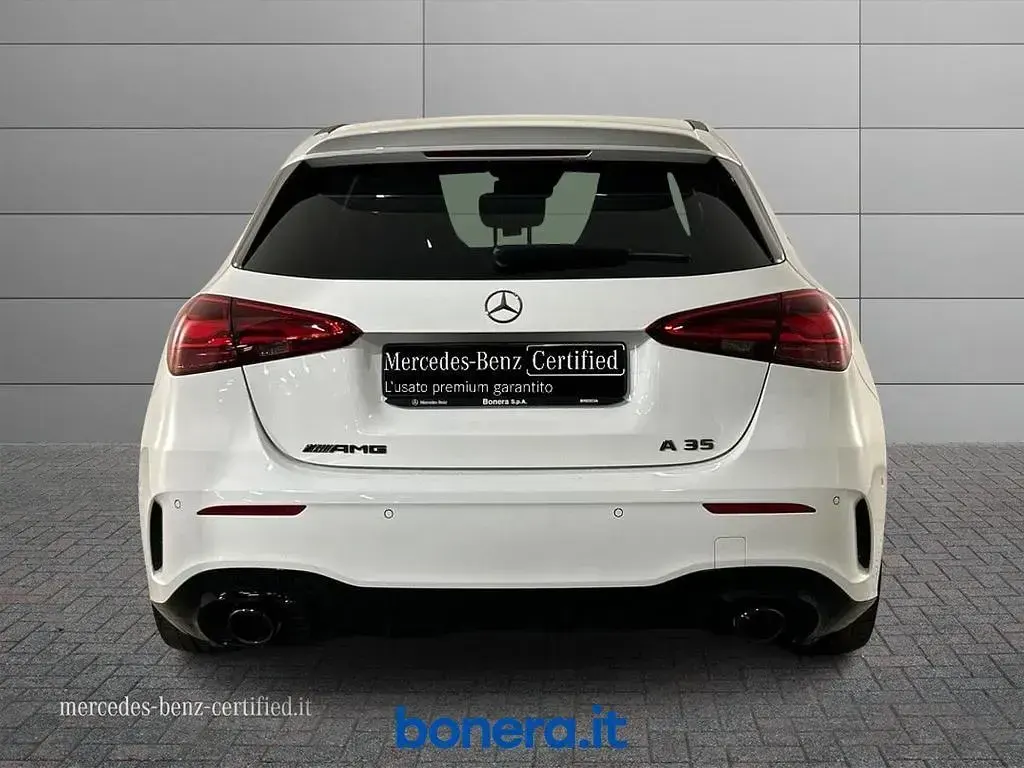 Usata Mercedes A35 AMG AMG Line Premium Plus 306 CV (225 kW) 2023 Bianco Berlina
