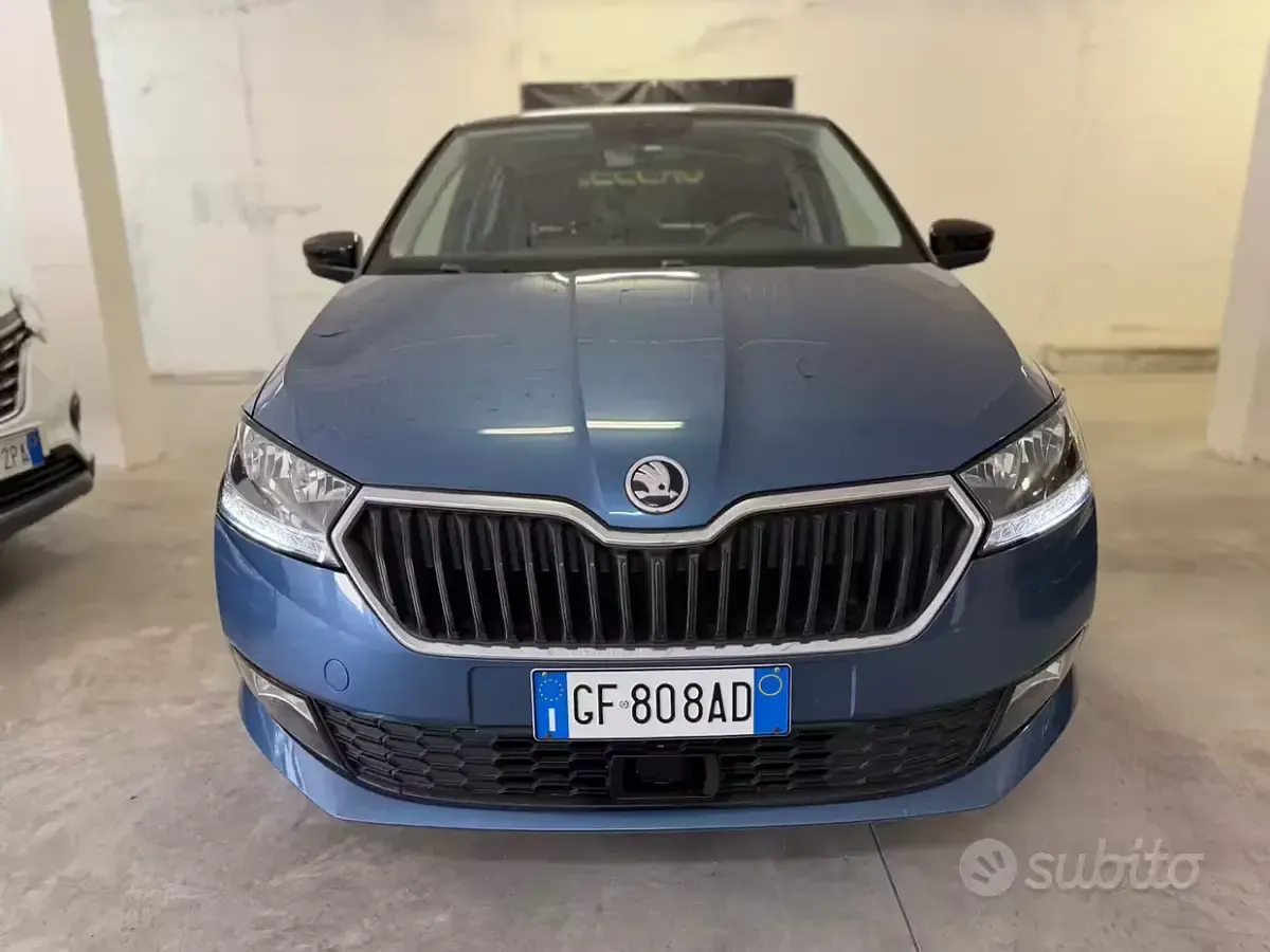 Usata Skoda Fabia 60 CV (44 kW) 2021 Bluazzurro Utilitaria