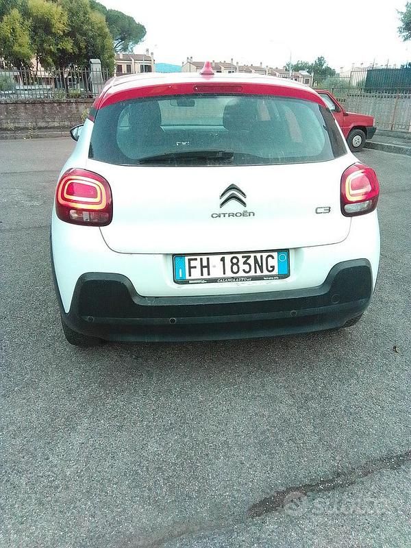 Usata Citroën C3 99 CV (72 kW) 2017 Bianco Utilitaria