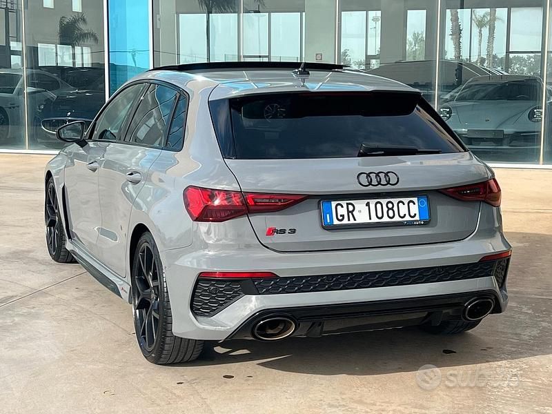 Usata Audi RS3 400 CV (294 kW) 2023 Grigio Berlina