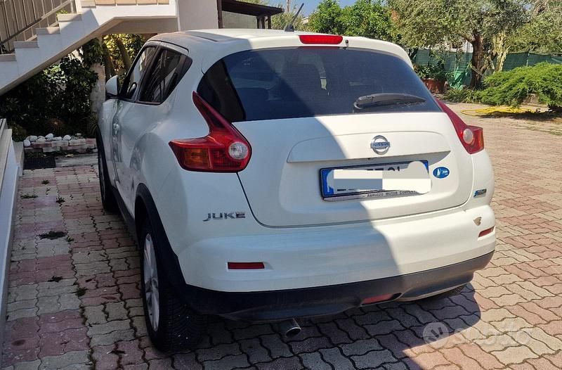 Usata Nissan Juke 110 CV (80 kW) 2012 Bianco SUV
