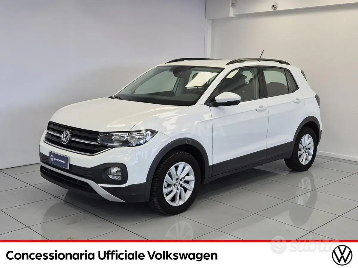 Usata VW T-Cross Style 110 CV (80 kW) 2023 Bianco SUV