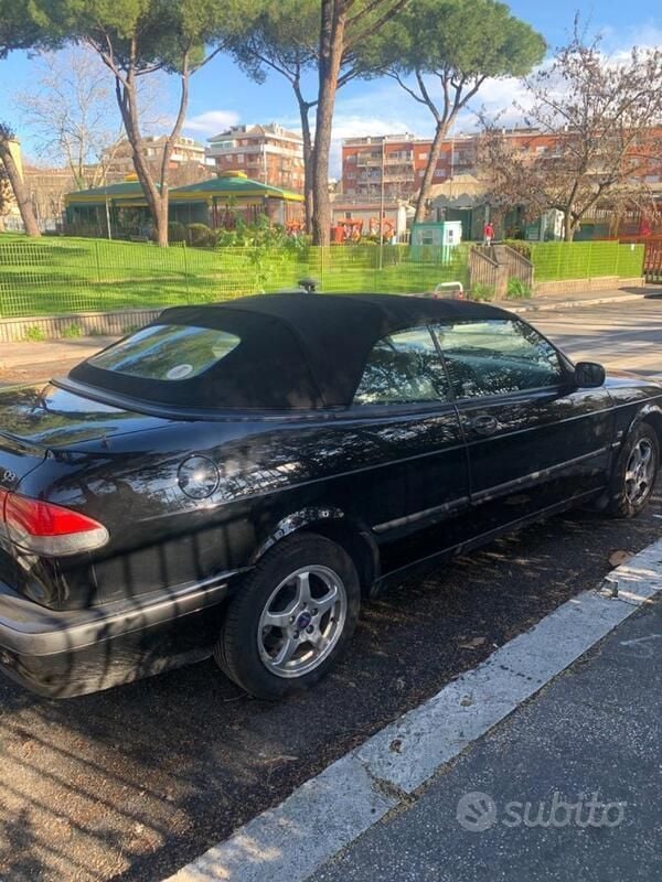 Usata Saab 9-3 2002 Nero Cabrio