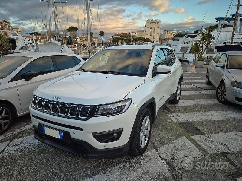Bianco Usata 2020 Jeep Compass Longitude SUV | 12.000 € (Super prezzo) - Immagine 1/4