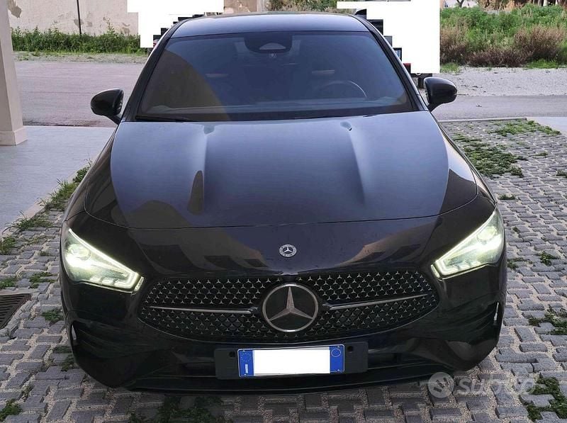 Usata Mercedes CLA220 AMG Line Premium 190 CV (139 kW) 2023 Nero Coupé