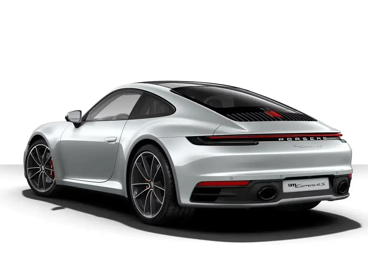 Usata Porsche 911 Carrera 4S 450 CV (330 kW) 2019 Argento dolomite metallizzato Coupé