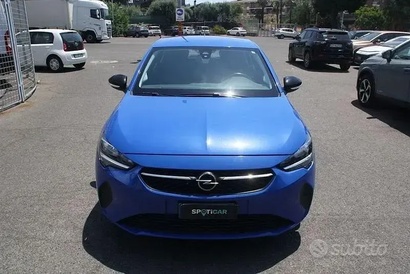 Usata Opel Corsa Edition 75 CV (55 kW) 2021 Blu Utilitaria