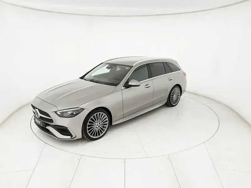 Usata Mercedes C220 Premium Plus 197 CV (144 kW) 2023 Argento Station wagon