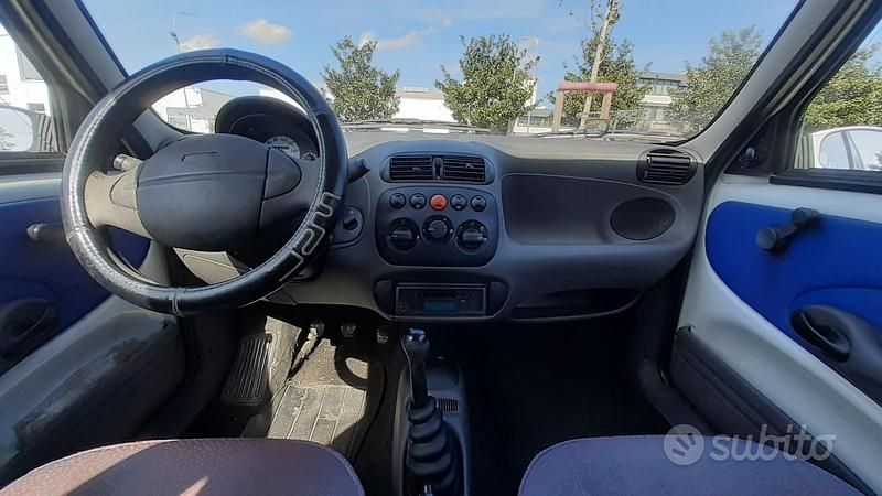 Usata Fiat Seicento 39 CV (28 kW) 1999 Bianco Utilitaria