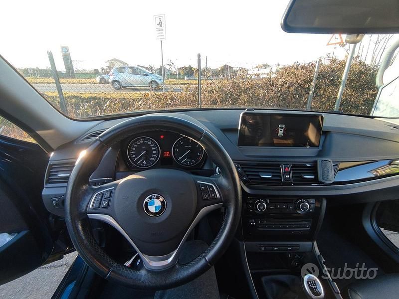 Usata BMW X1 143 CV (105 kW) 2014 Blu SUV