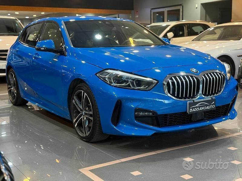 Usata BMW 116 M Sport 116 CV (85 kW) 2019 Blu Utilitaria