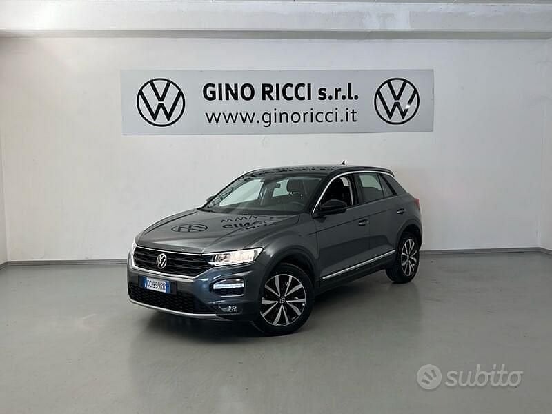 Usata VW T-Roc Style 110 CV (80 kW) 2021 Grigio SUV