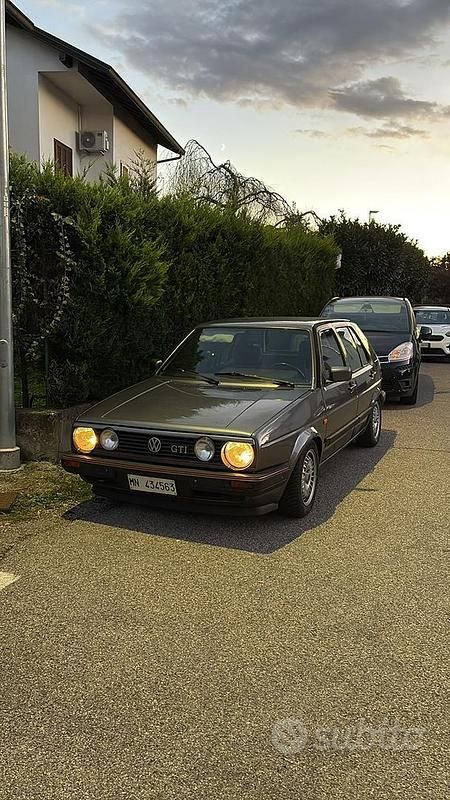 Usata VW Golf 1987 Grigio Coupé