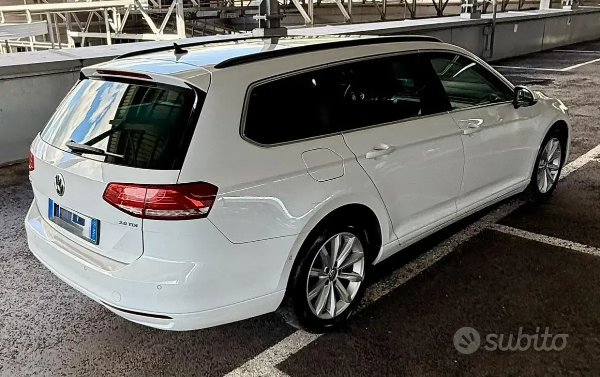 Usata VW Passat 150 CV (110 kW) 2017 Bianco Station wagon