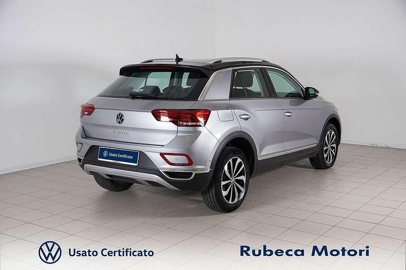 Usata VW T-Roc Style 116 CV (85 kW) 2023 Argento SUV