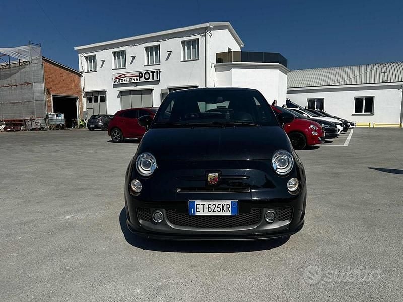 Usata Abarth 595 Turismo 160 CV (117 kW) 2014 Blu Utilitaria