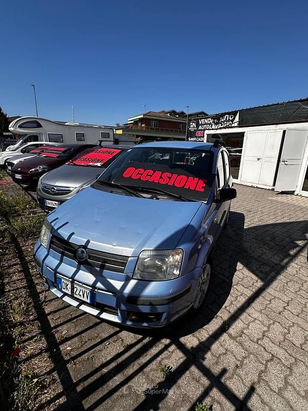 Usata Fiat Panda 60 CV (44 kW) 2007 Blu Utilitaria