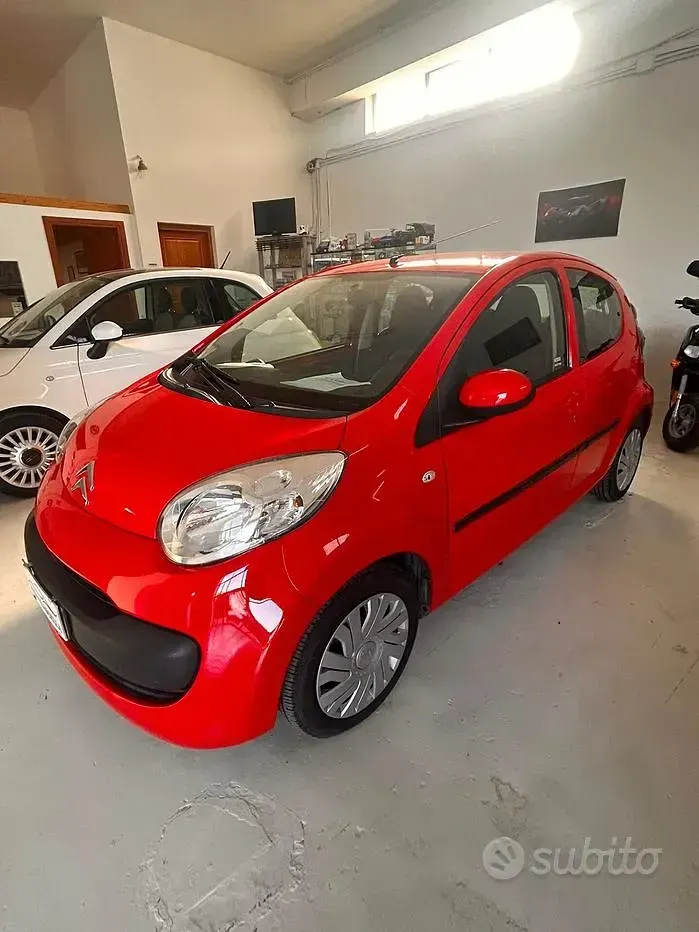 Usata Citroën C1 68 CV (50 kW) 2007 Rosso Utilitaria