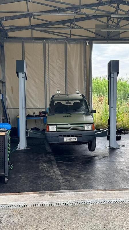 Usata Fiat Panda 4x4 50 CV (36 kW) 1991 Verde Utilitaria