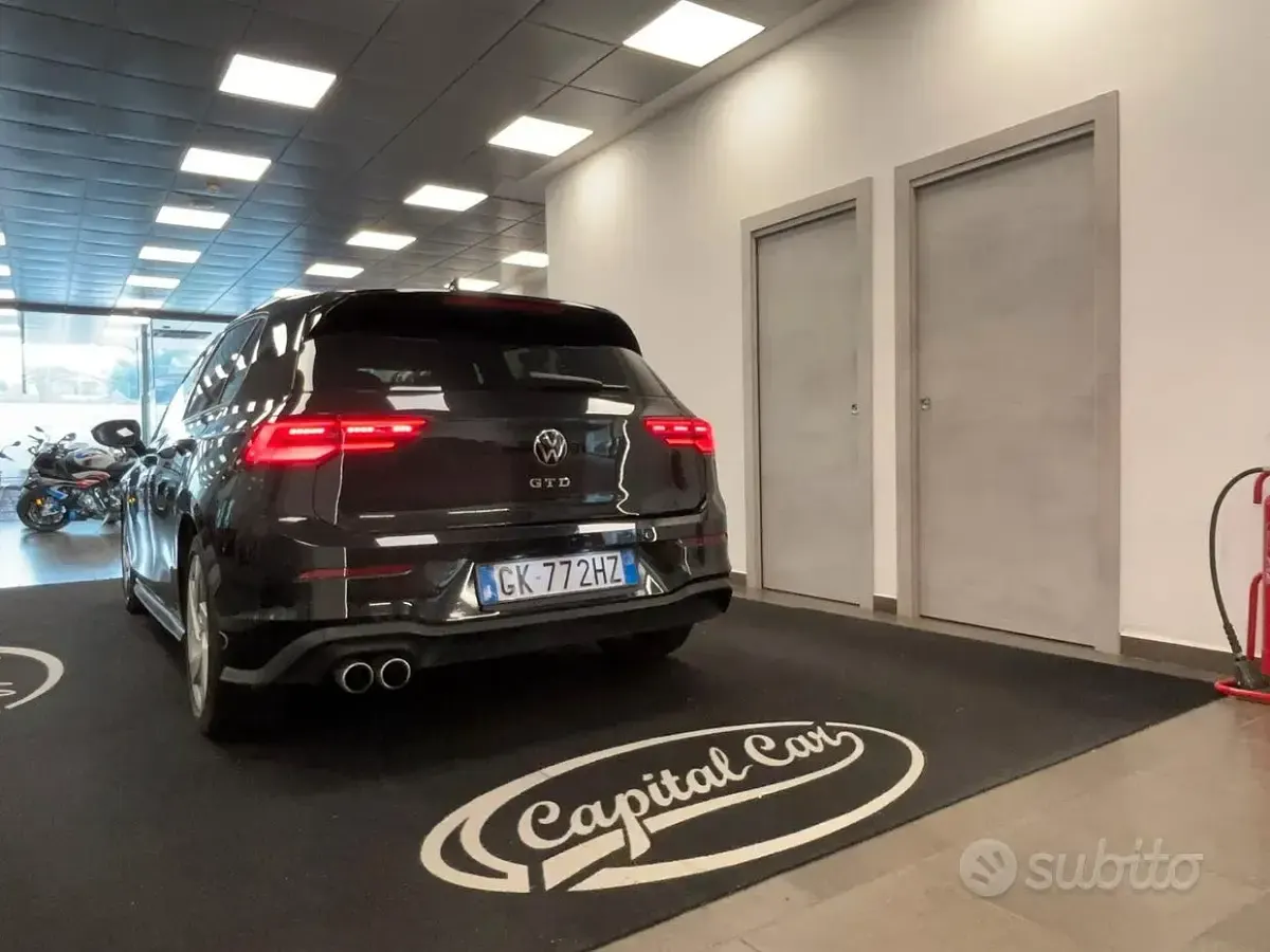 Usata VW Golf VIII GTD 200 CV (147 kW) 2023 Nero Berlina