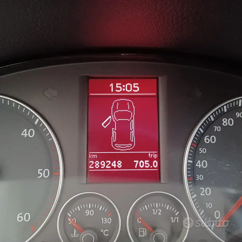 Usata VW Touran 140 CV (102 kW) 2008 Nero Monovolume
