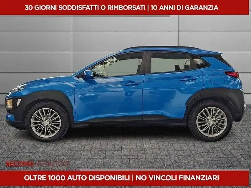 Usata Hyundai Kona Comfort 120 CV (88 kW) 2018 Blu SUV