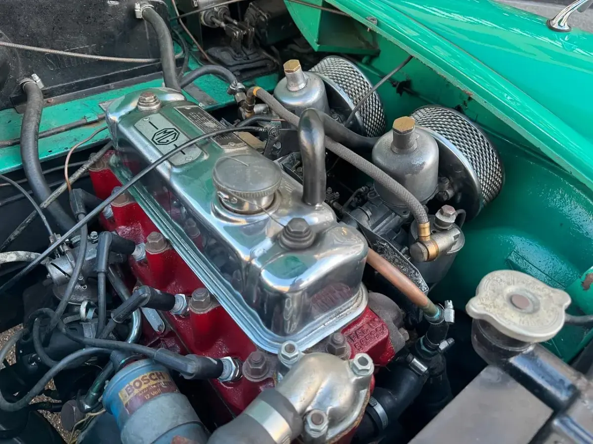 Usata MG MGA 75 CV (55 kW) 1959 Verde Cabrio