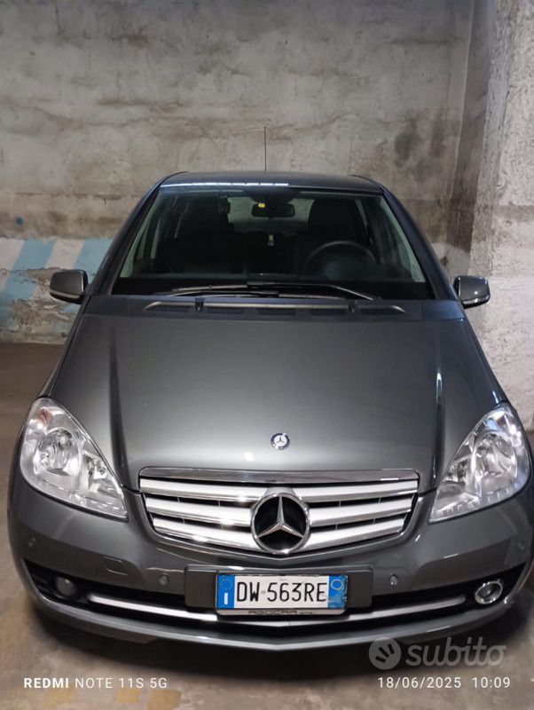 Usata Mercedes A160 95 CV (69 kW) 2009 Grigio Berlina