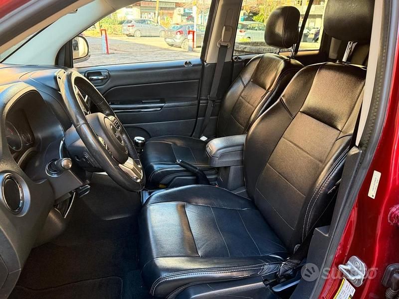 Usata Jeep Compass 163 CV (119 kW) 2013 Rosso SUV